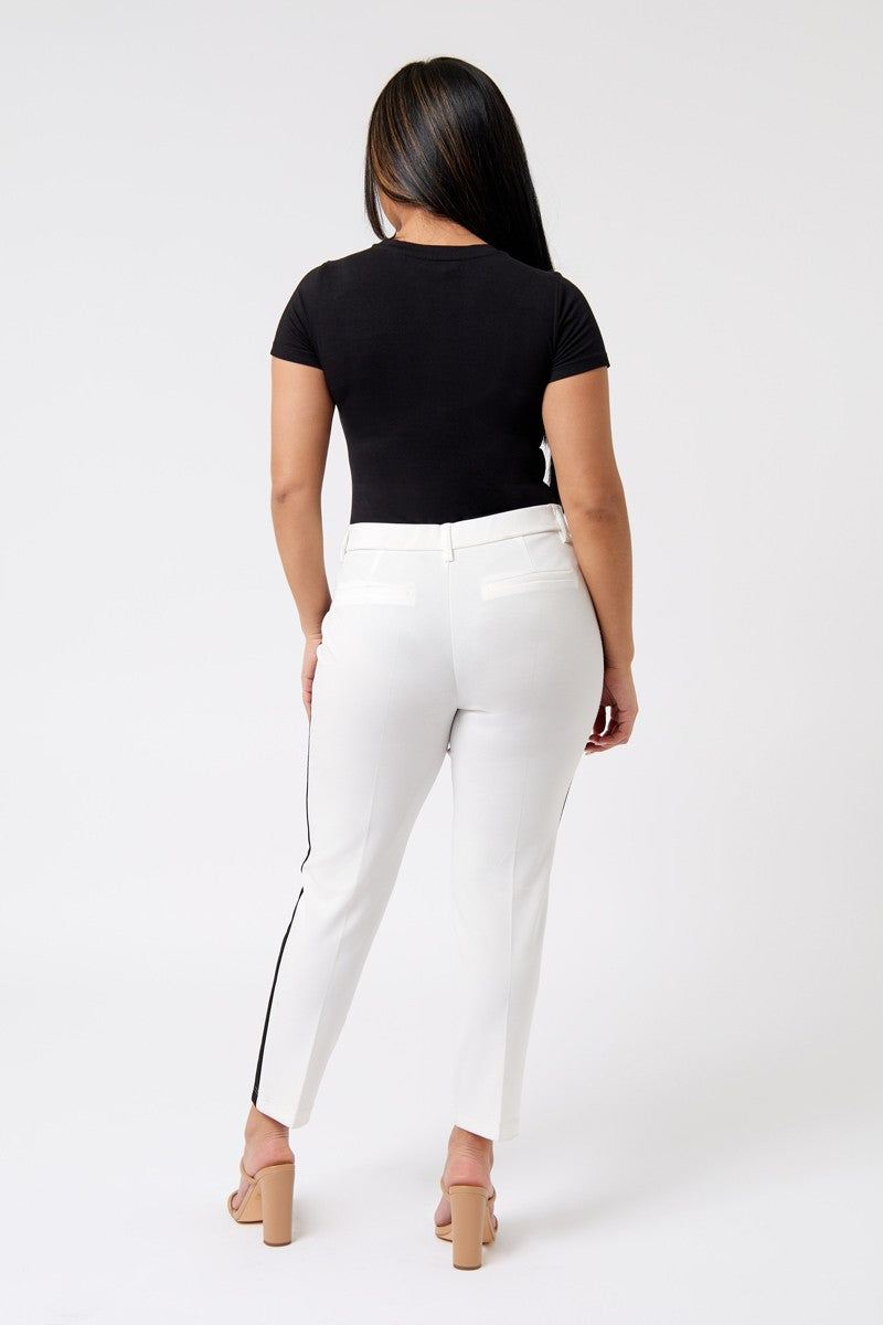 SIDE STRIPE KNIT TROUSER