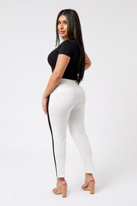 SIDE STRIPE KNIT TROUSER
