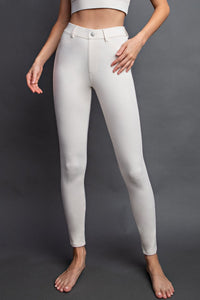 PLUS COTTON STRETCH TWILL PANTS
