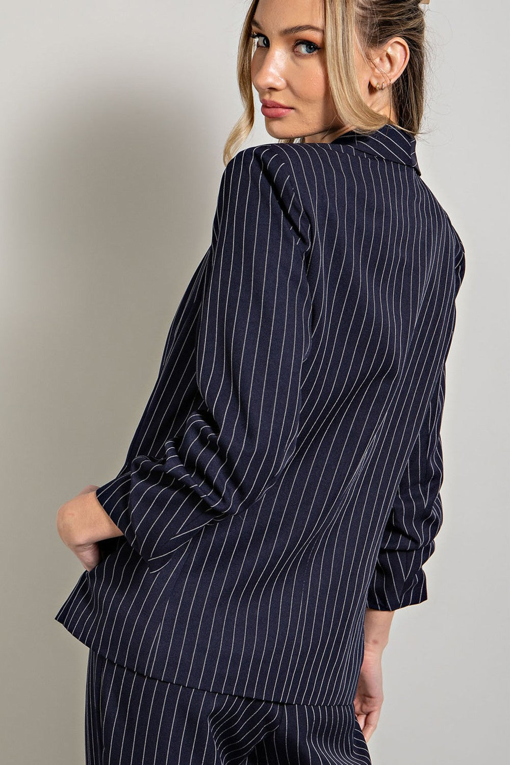 STRIPE POCKET JACKET