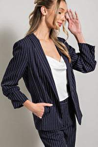 STRIPE POCKET JACKET