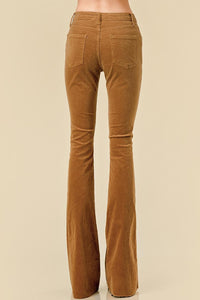CORDUROY PANTS BOOTCUT BROWN