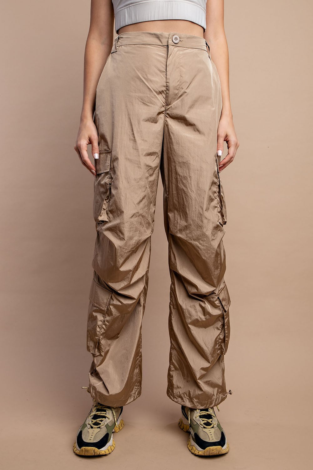 PARACHUTE CARGO PANTS BROWN