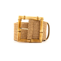 Elastic belt  With Bamboo Buckle