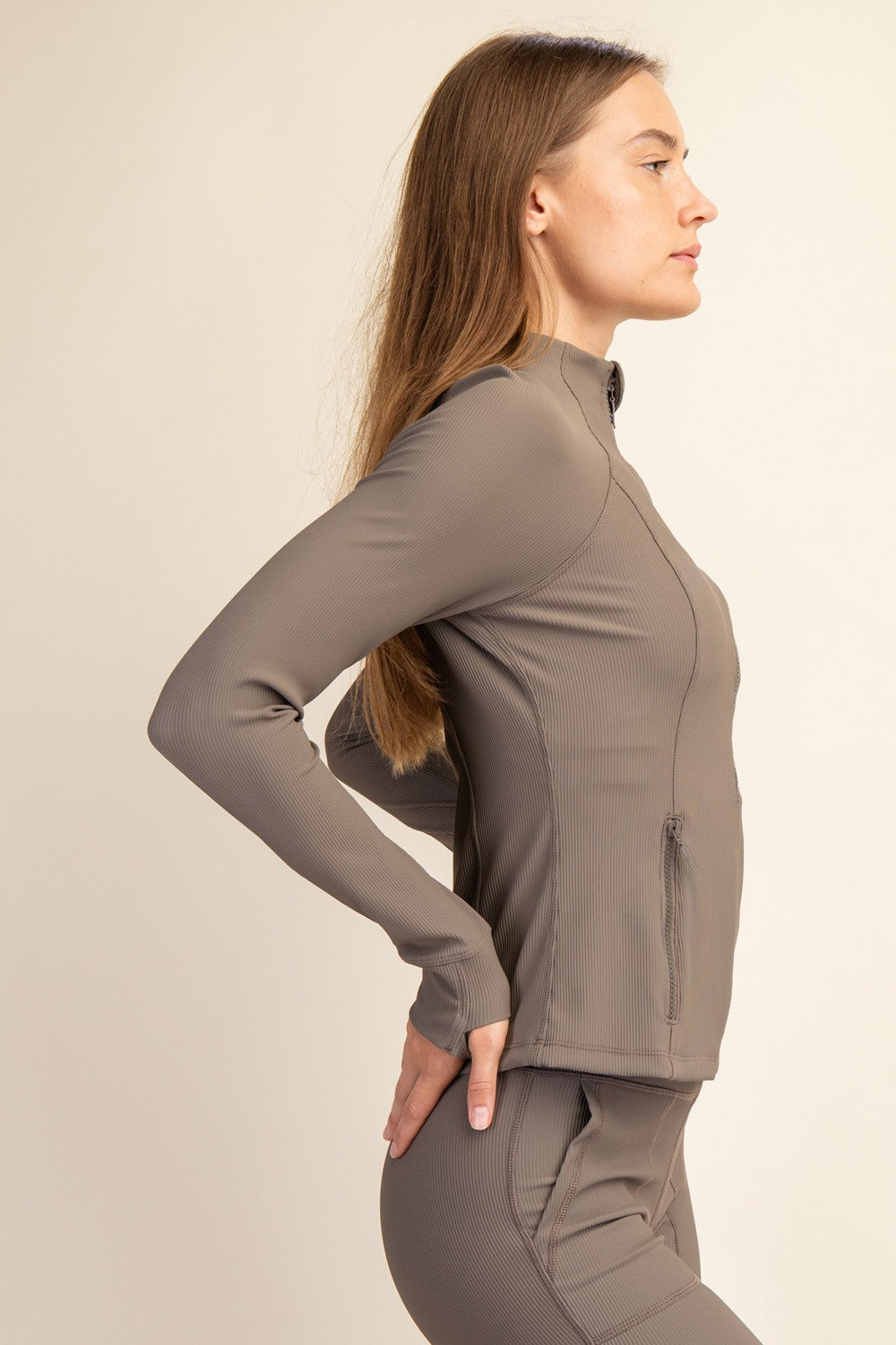 NYLON RIB ACTIVE JACKET