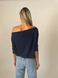 THE SHORT SLEEVE ANYWHERE TOP WHITE
