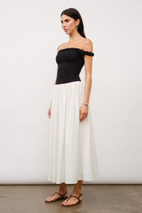 OFF-THE-SHOULDER DRESS