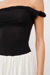 OFF-THE-SHOULDER DRESS