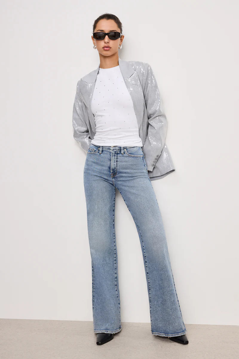 GOOD WAIST PALAZZO JEANS