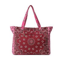 Bandana Print Large Tote Bag