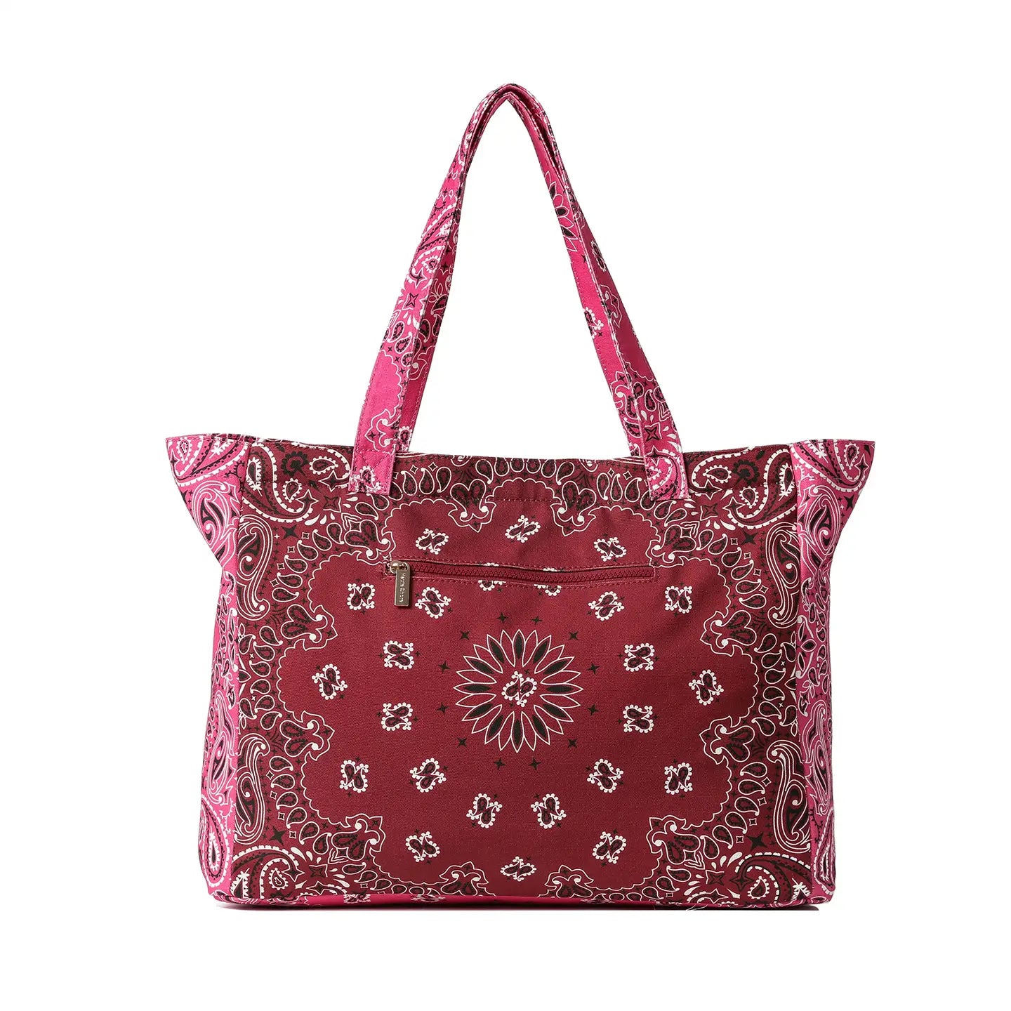 Bandana Print Large Tote Bag