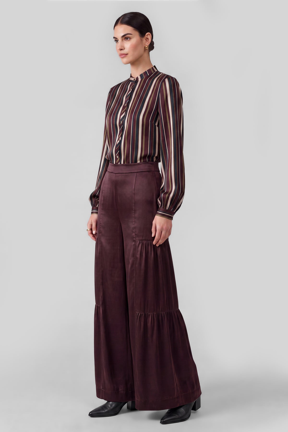 Cherry Striped Blouse