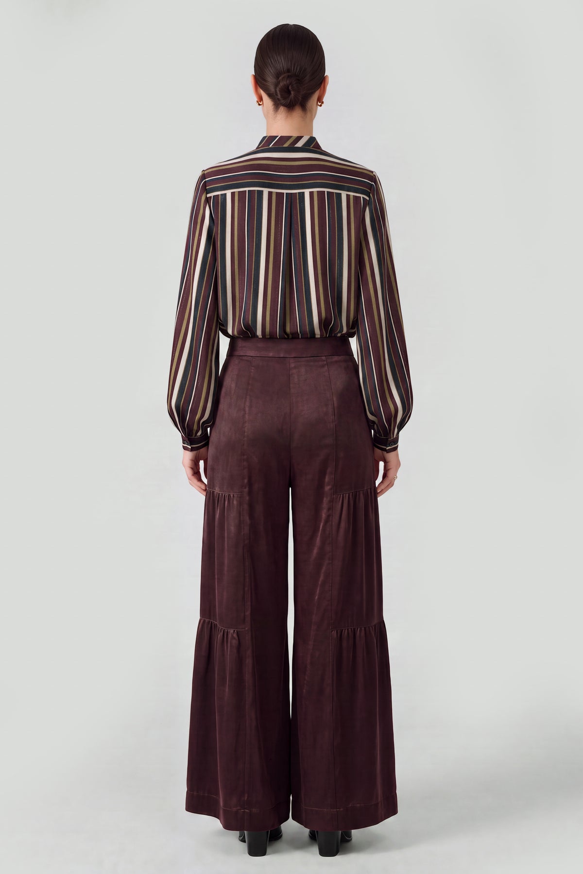 Cherry Striped Blouse