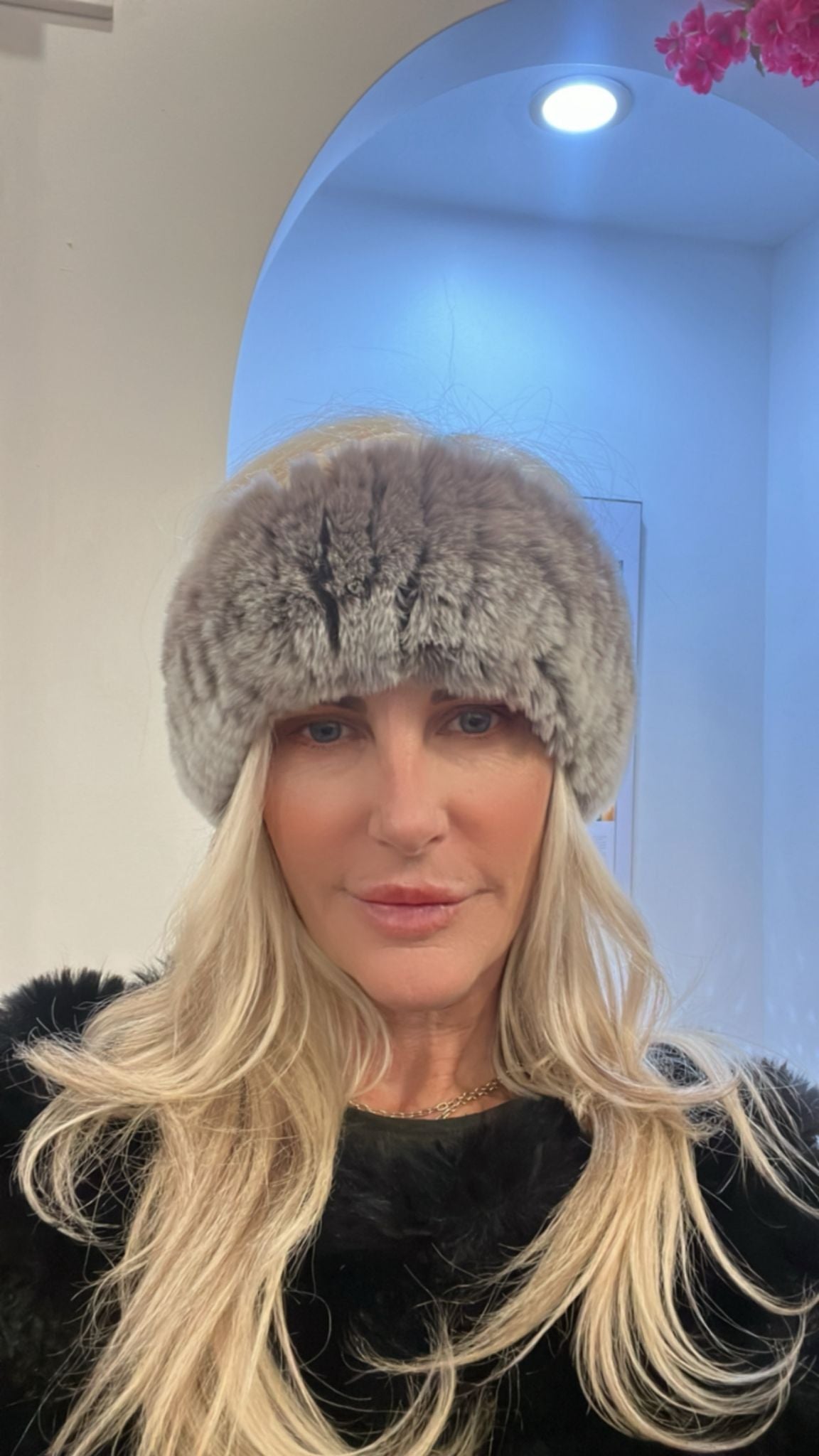 Tannish Rabbit Fur Headband