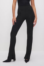 SCUBA PULL-ON STRAIGHT TROUSERS