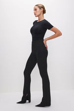 SCUBA PULL-ON STRAIGHT TROUSERS