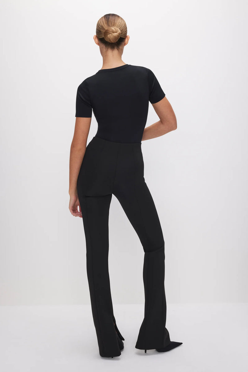 SCUBA PULL-ON STRAIGHT TROUSERS