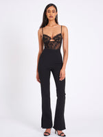 Black Lace Jumpsuit