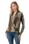 SURPLICE TOP