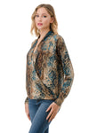 SURPLICE TOP