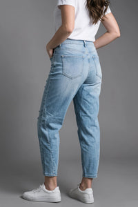 Cropped Star Jean