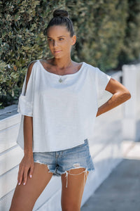 Essential Lightweight Relaxed Fit Short Sleeve Tee