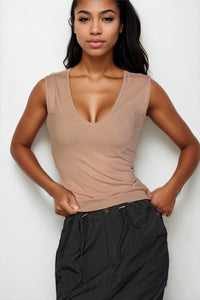 Ribbed Knit Tank Top