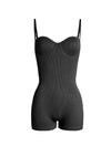 RIBBED REMOVABLE STRAP ROMPER
