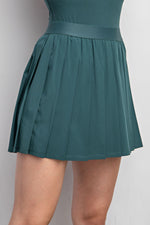 STRETCH WOVEN ACTIVE PLEAT TENNIS SKORTS