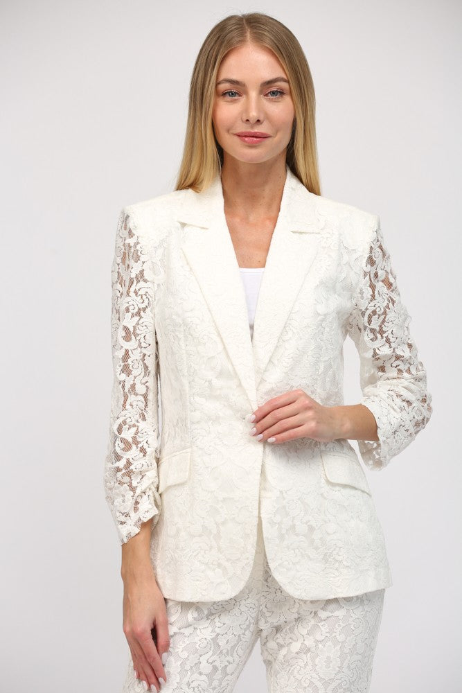 LACE BLAZER