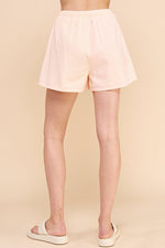 Twine Stripe Cotton Blend Shorts