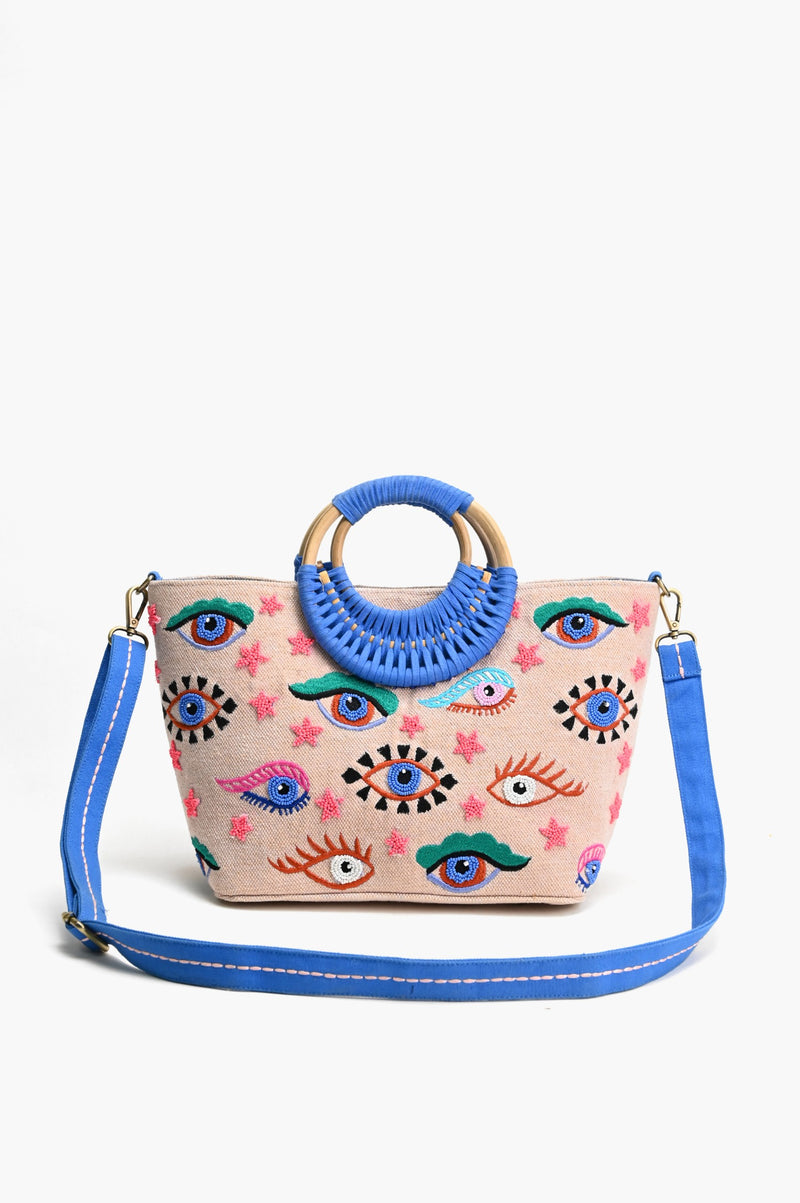 Mystic Gaze Pink Mini Tote