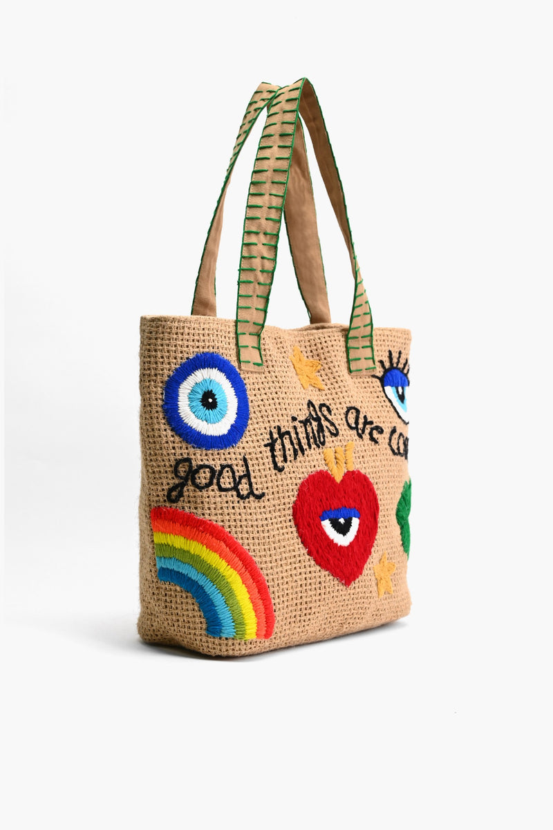 Good Things Are Coming Positivity Tote