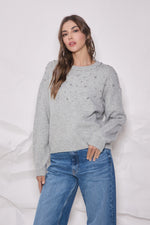 Rhinestone Sweater