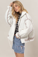 Quilted Toggle Puffer Jacket