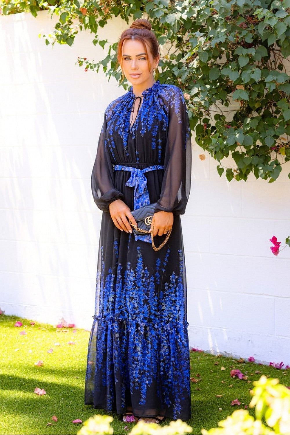 print chiffon maxi dress – Amanda Jean NYC