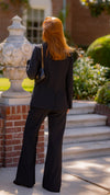 BLAZER SET AND WIDE LEG PANTS