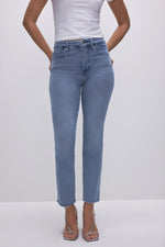 GOOD LEGS STRAIGHT SPLIT POCKETS JEANS