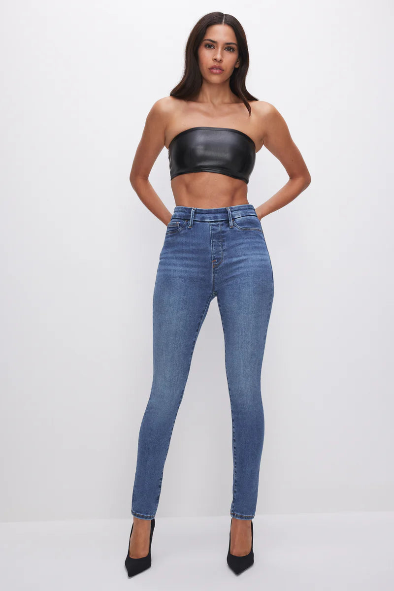 POWER STRETCH PULL-ON SKINNY JEANS