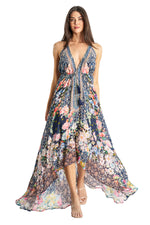 Edens Garden Maxi High low dress