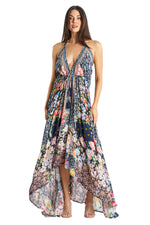 Edens Garden Maxi High low dress