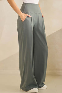 High Waist Wide Leg Lounge Pants