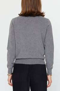 Embellished Crew Neck Sweater