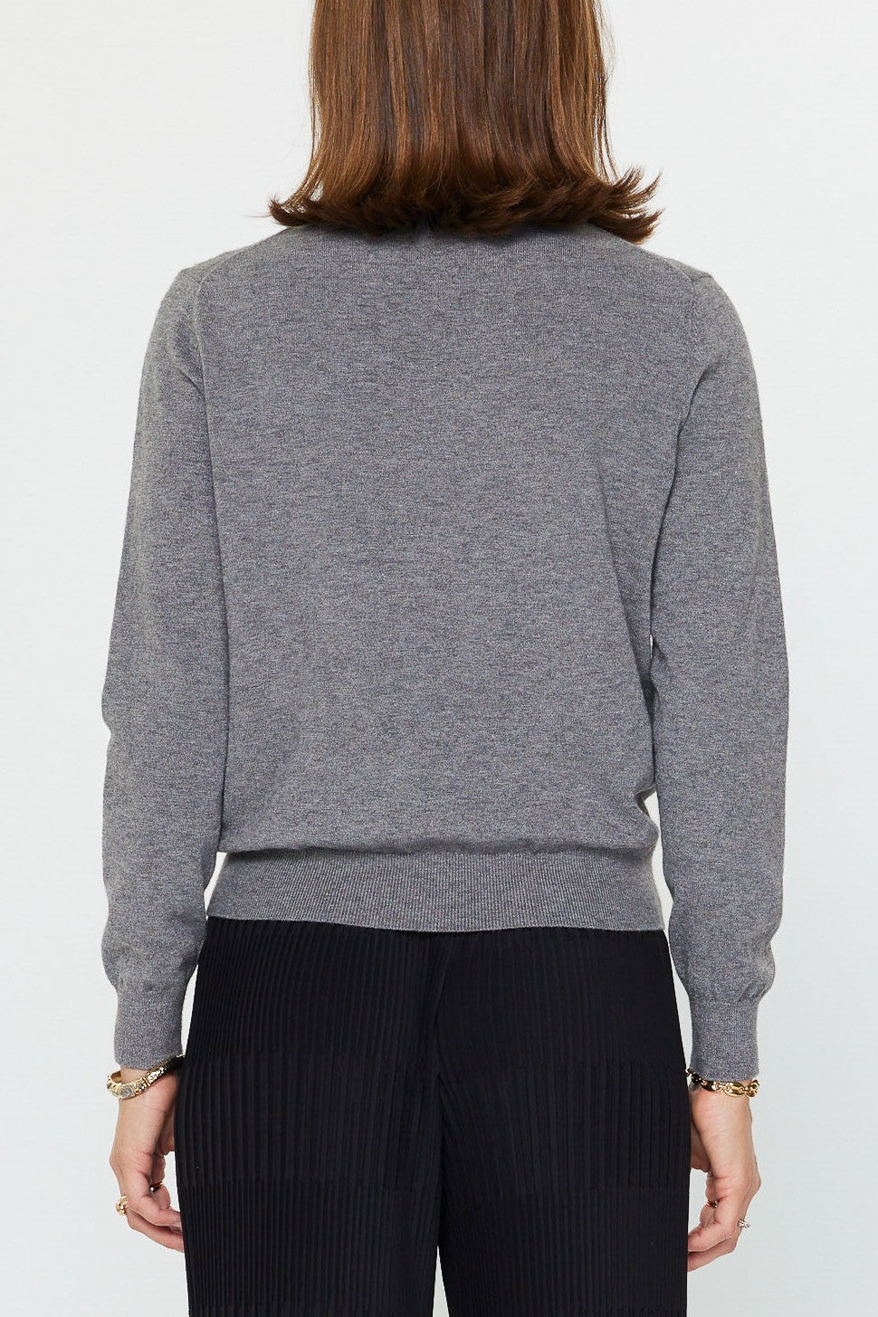 Embellished Crew Neck Sweater