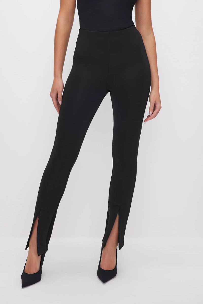 SCUBA PULL-ON SLIM TROUSERS