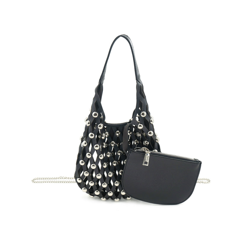 Studded Bucket Bag