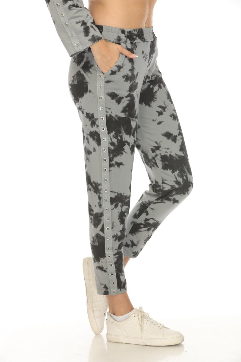 Tie-Dye Hooded Lounge Set