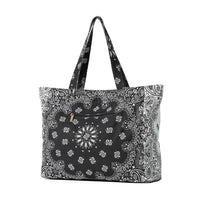 Bandana Print Large Tote Bag
