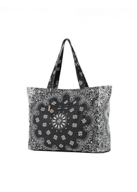 Bandana Print Large Tote Bag