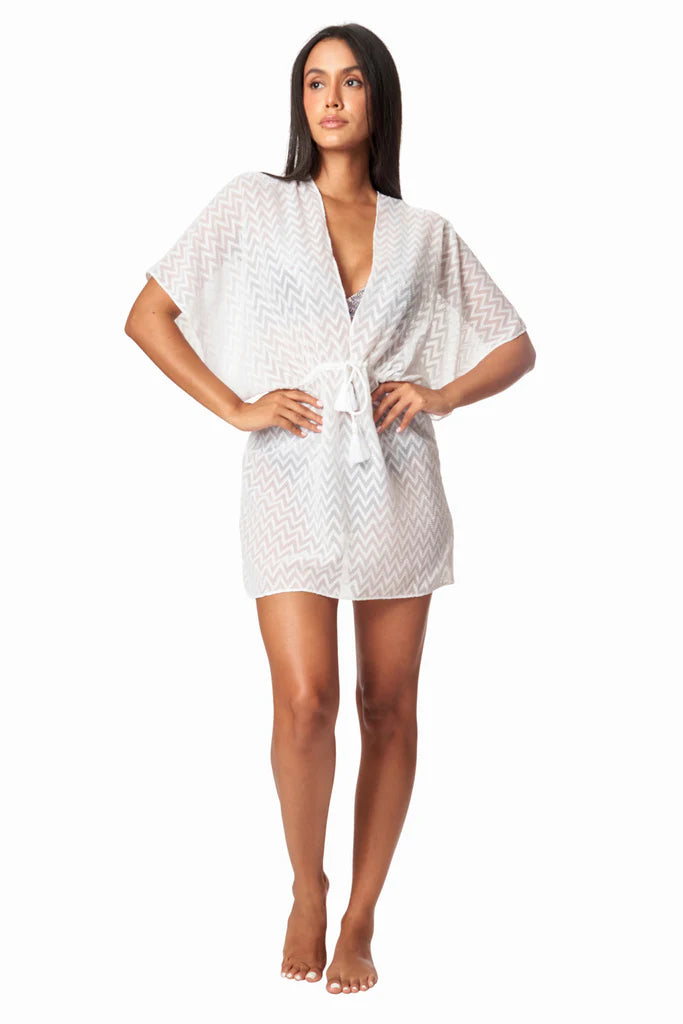 RUBY SHORT ROBE DRESS COVER UP